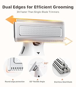 Trimcoo Mini Bikini Trimmer for Women - Intimate Pubic Hair Removal, Electric Body Groomer, Small Portable Wet/Dry Shaver, Magnetic Blade, USB-C Rechargeable with Travel Case, Easy to Clean (Black)