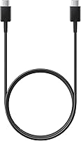 Vista 1 de Samsung Galaxy Cable de Datos USB-C a C Oficial, 1.0m, Negro