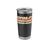 ELVIRA Surname Retro Vintage 80s 90s Birthday Reunion Stainless Steel Insulated Tumbler