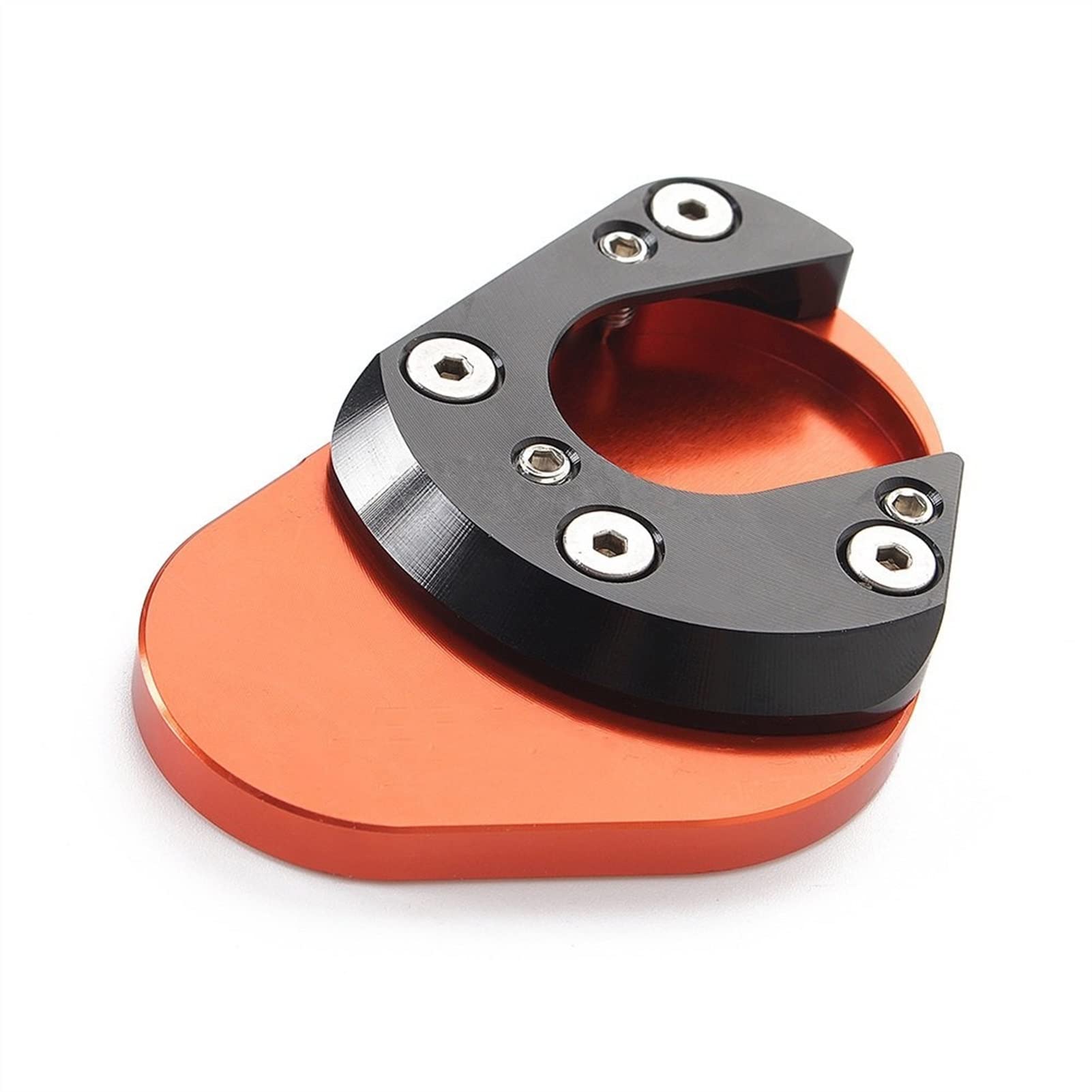 INLIMA Piastra Allargatrice Per Cavalletto Laterale Moto, In Alluminio CNC, Per Husqvarna 401 Vitpilen/Svartpilen (2018-2023), Colore: Rosso