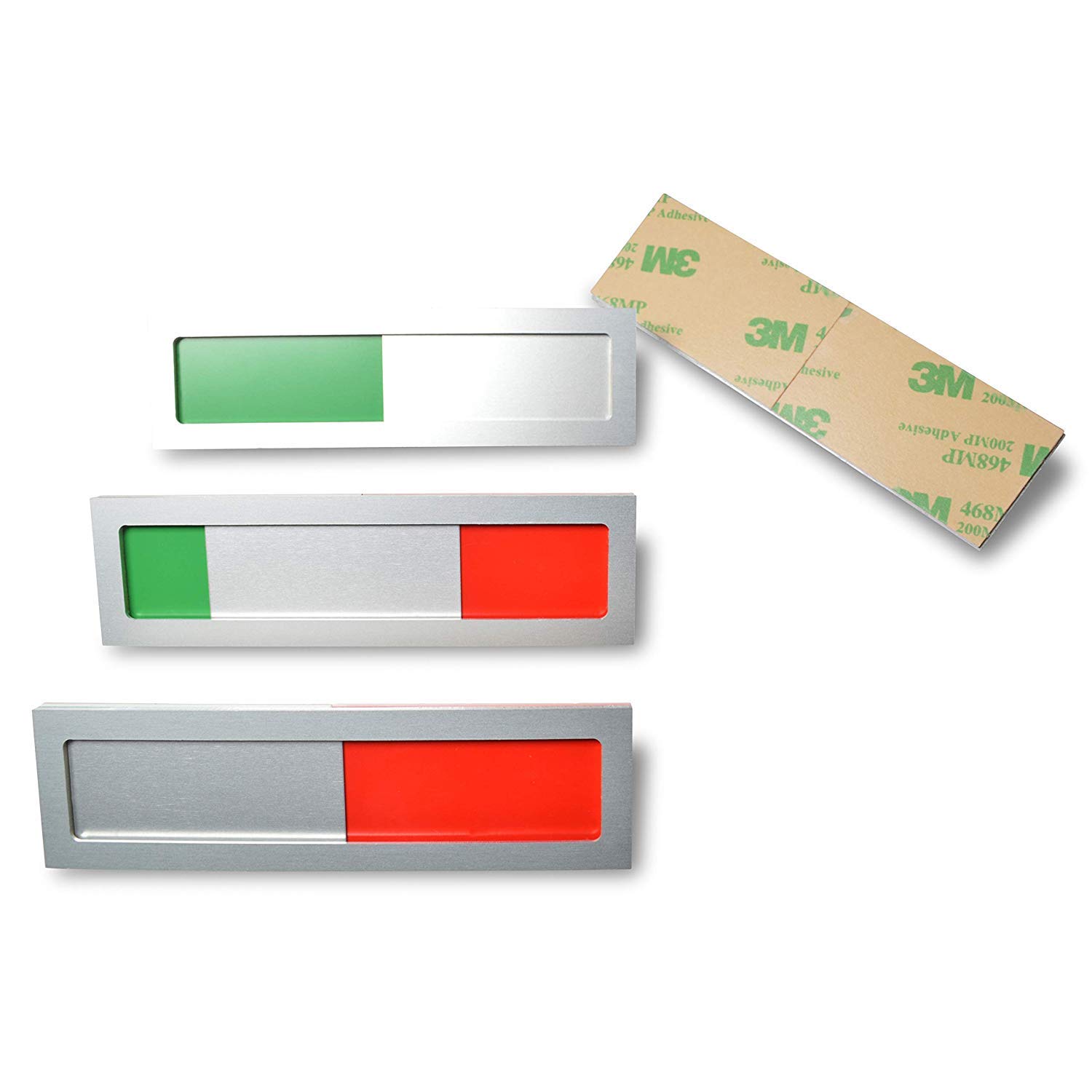 Buy Free occupied universal sign model S aluminium with slider