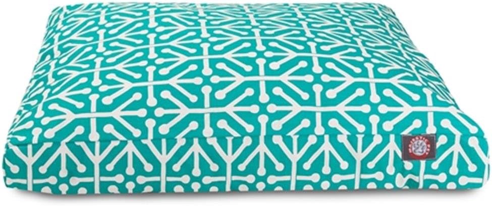 Pacific Aruba Medium Rectangle Indoor Outdoor Pet Dog Bed With Removable Washable Cover By Majestic Pet Products