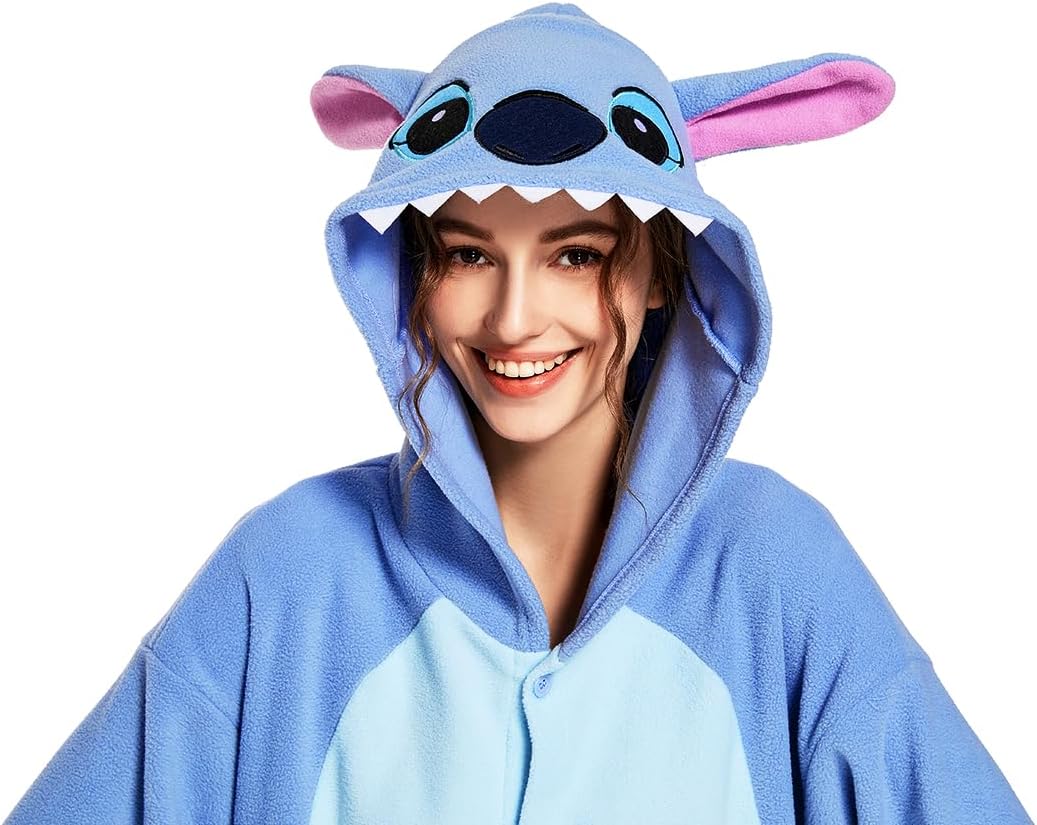 CANASOUR Unisex Adult Halloween Costumes Animal Anime Cosplay One-Piece Pajamas Christmas Onesie - Image 5