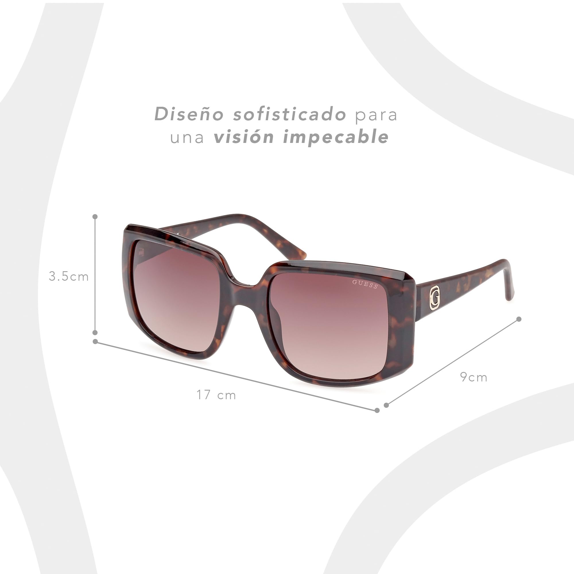 GUESS Occhiali - modello GU00097, colore dark havana