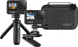 GoPro Kit de viagem (clipe giratório magnético, estojo curto e compacto) - Acessórios oficiais da GoPro