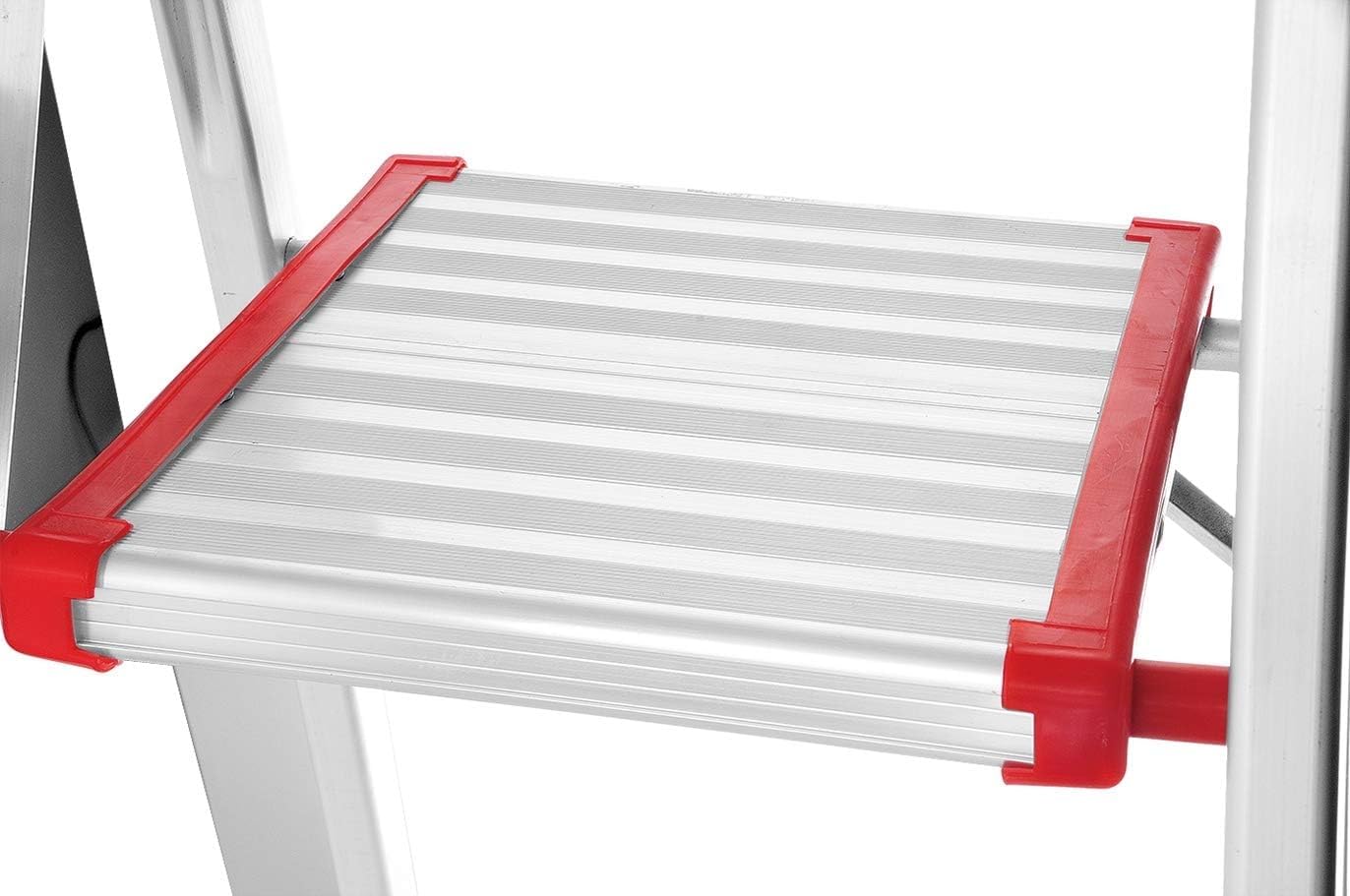 Scala Scaletta uso Domestico in Alluminio portata 150 kg (6 GRADINI)