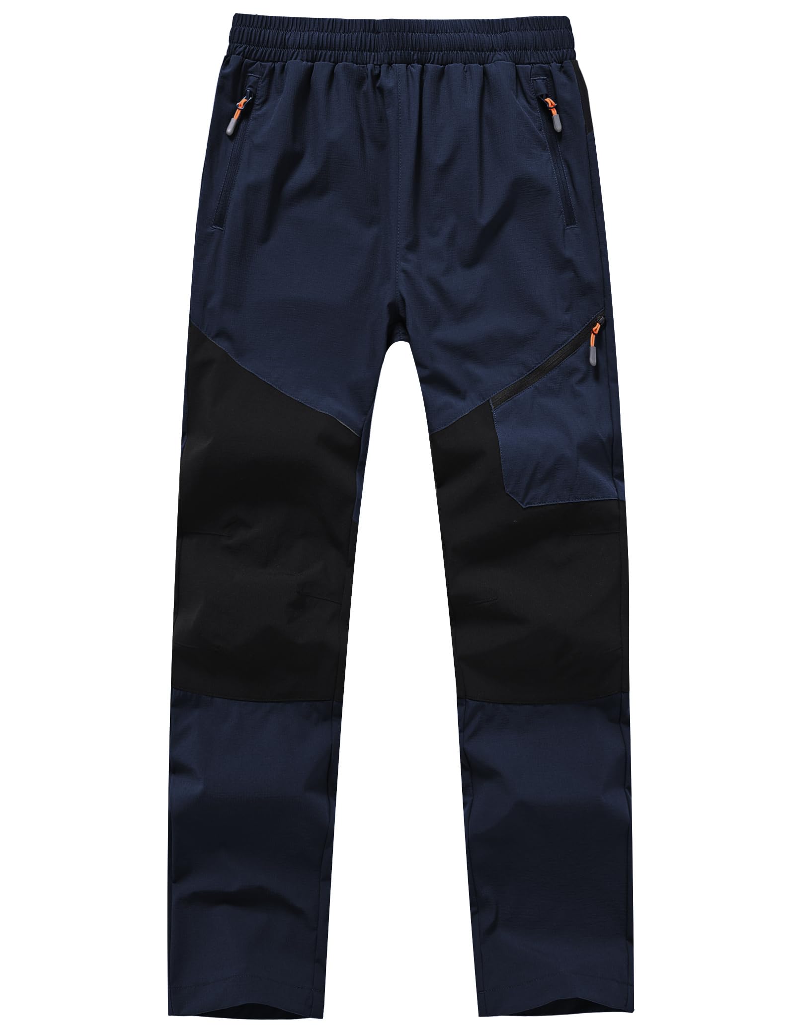 Buyboxs Wanderhose Kinder Jungen Mädchen Trekkinghose Wasserdicht Leicht Outdoorhose Schnelltrocknend Atmungsaktiv mit verstellbarem Kordelzug