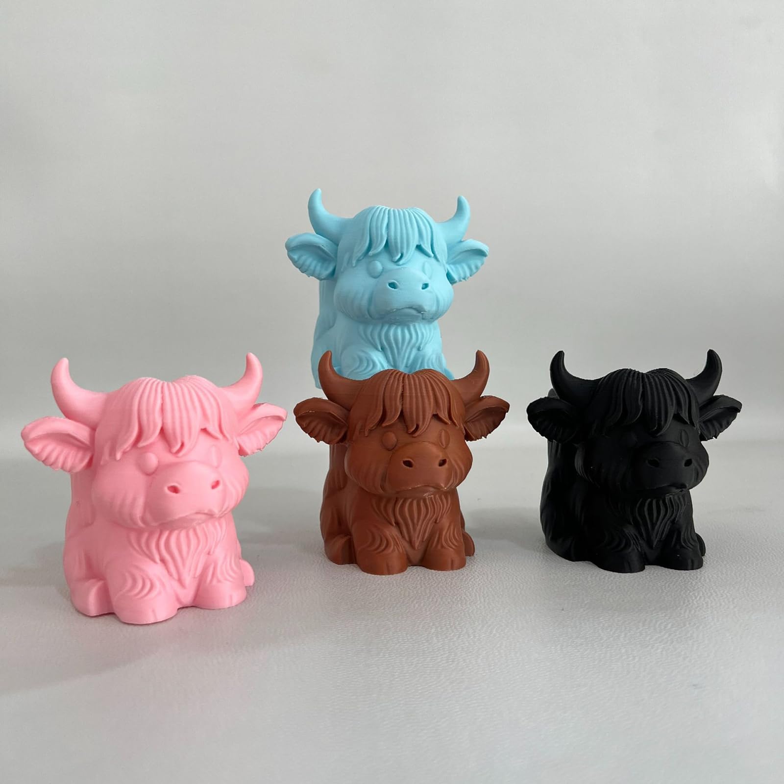 Pot à crayons fantaisie en forme de vache pour écrire des ustensiles et pinceaux de maquillage