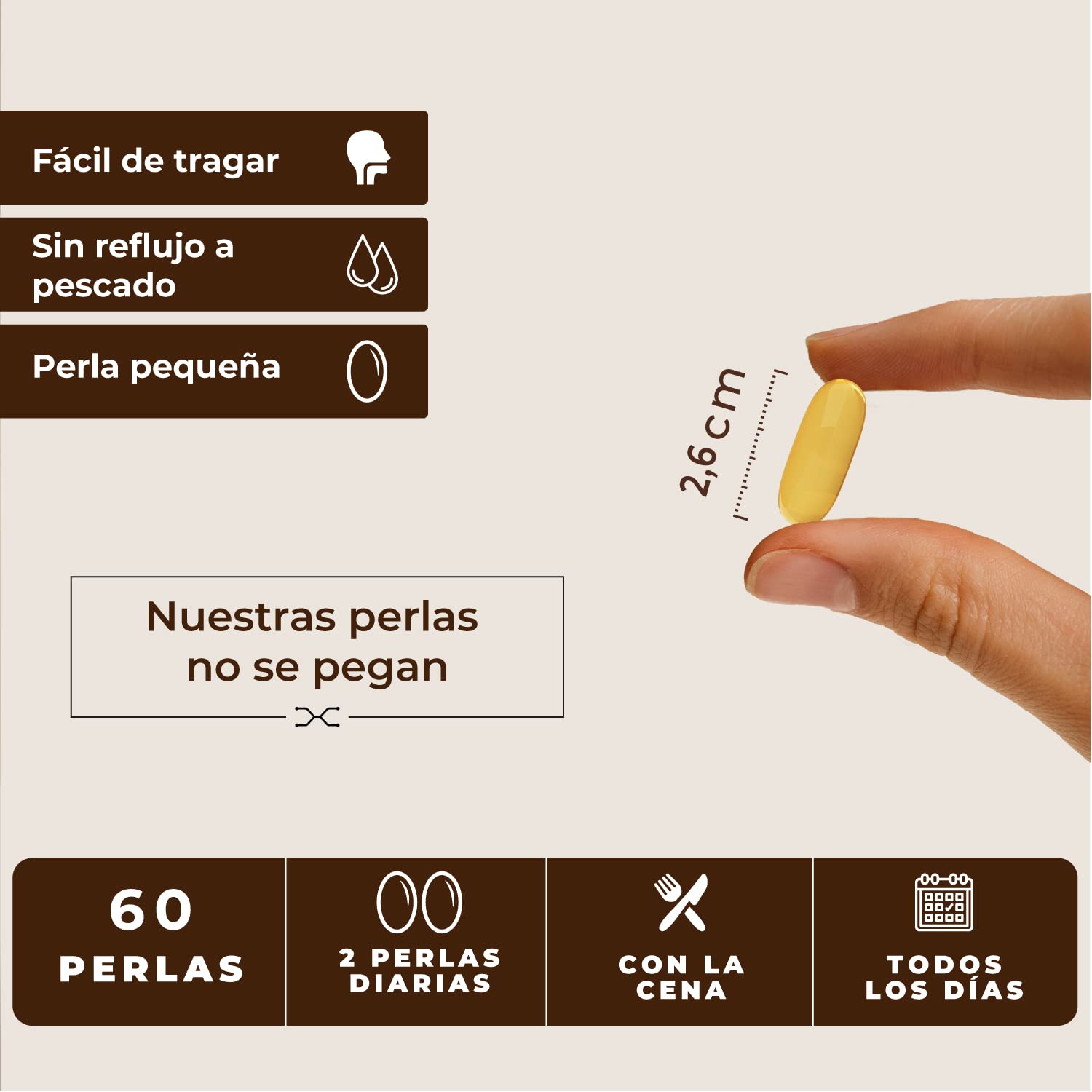 Omega-3 de Alta Absorción – 60 Cápsulas con EPA y DHA en Forma rTG - Sin Regusto a Pescado - Certificado IFOS - Fabricado en España (Paquete de 2)