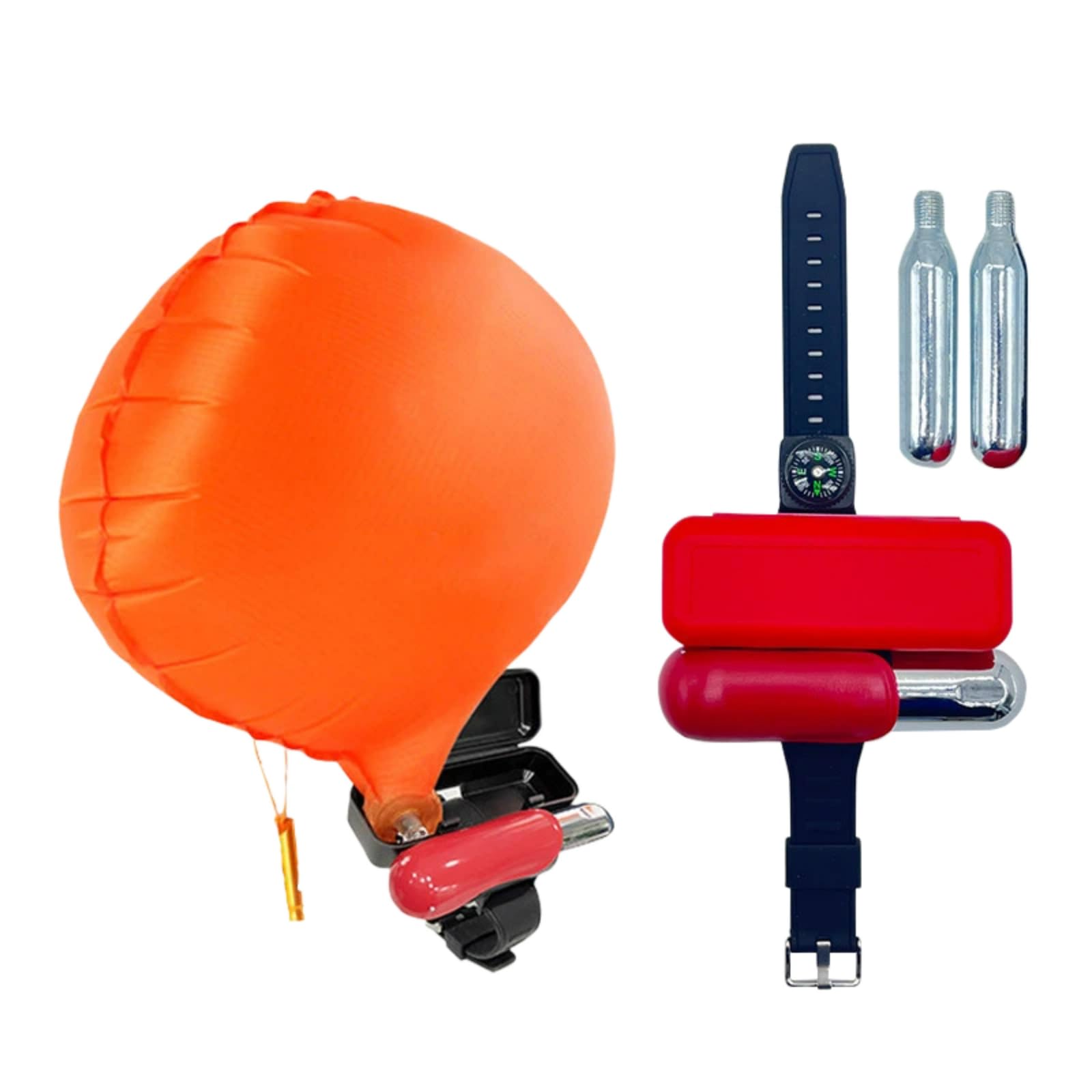 1 segundo auto inflable grande flotabilidad anti-ahogamiento pulsera