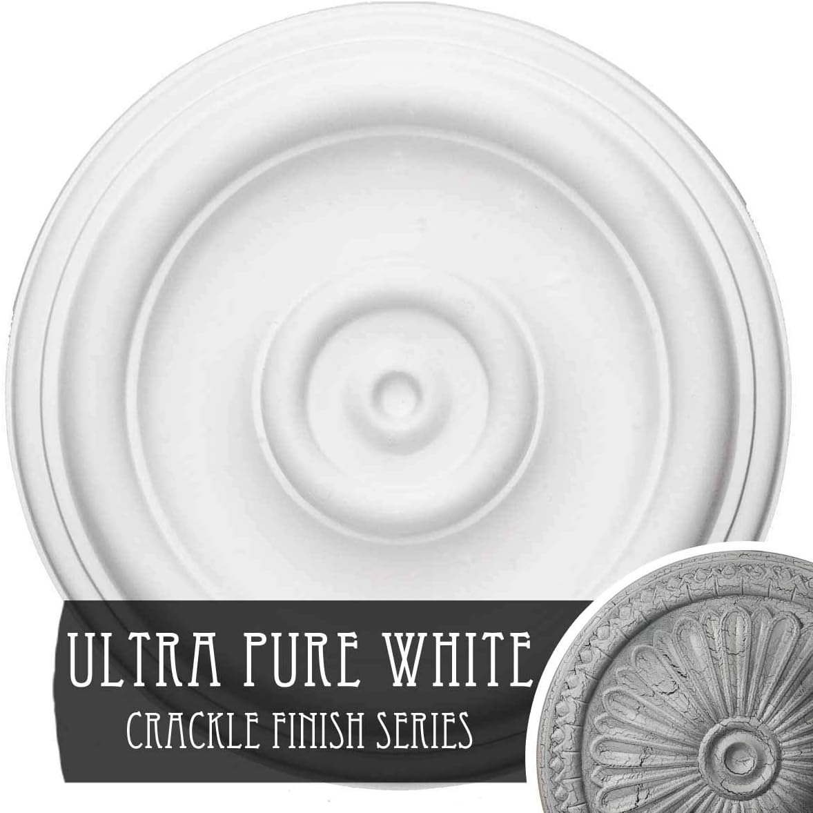 Get Discount Offer Ekena Millwork CM12TRUWC Traditional Ceiling Medallion, 12OD x 1P (Fits Canopies up to 2 3/4), Hand-Painted Ultra Pure White Crackle Get Discount 70% Price Ekena Millwork CM12TRUWC Traditional Ceiling Medallion, 12OD x 1P (Fits Canopies up to 2 3/4), Hand-Painted Ultra Pure White Crackle
