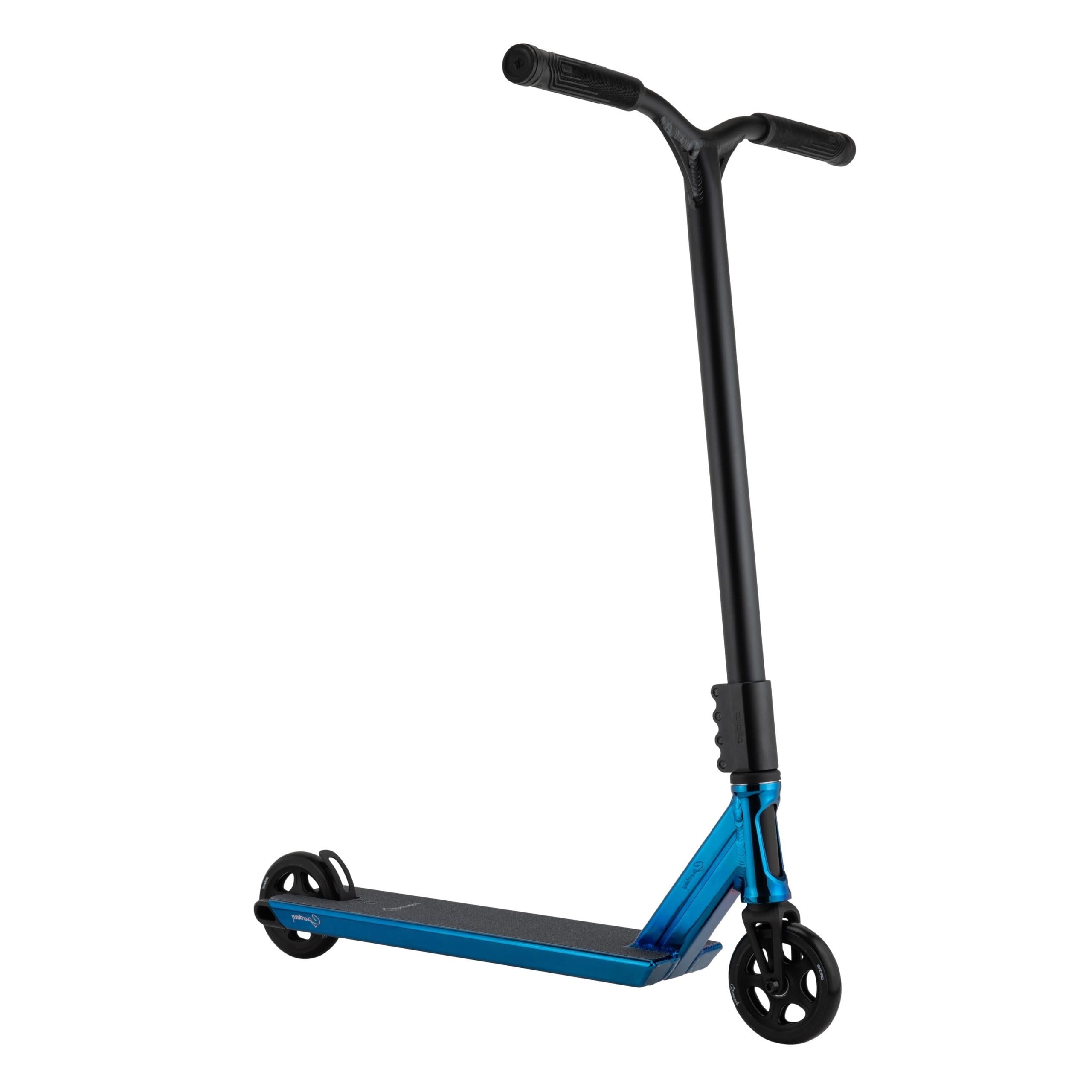 Complete Freestyle Scooter - Kai Saunders 'Saundezy' Signature Element - Blue Chrome - Drone Scooters