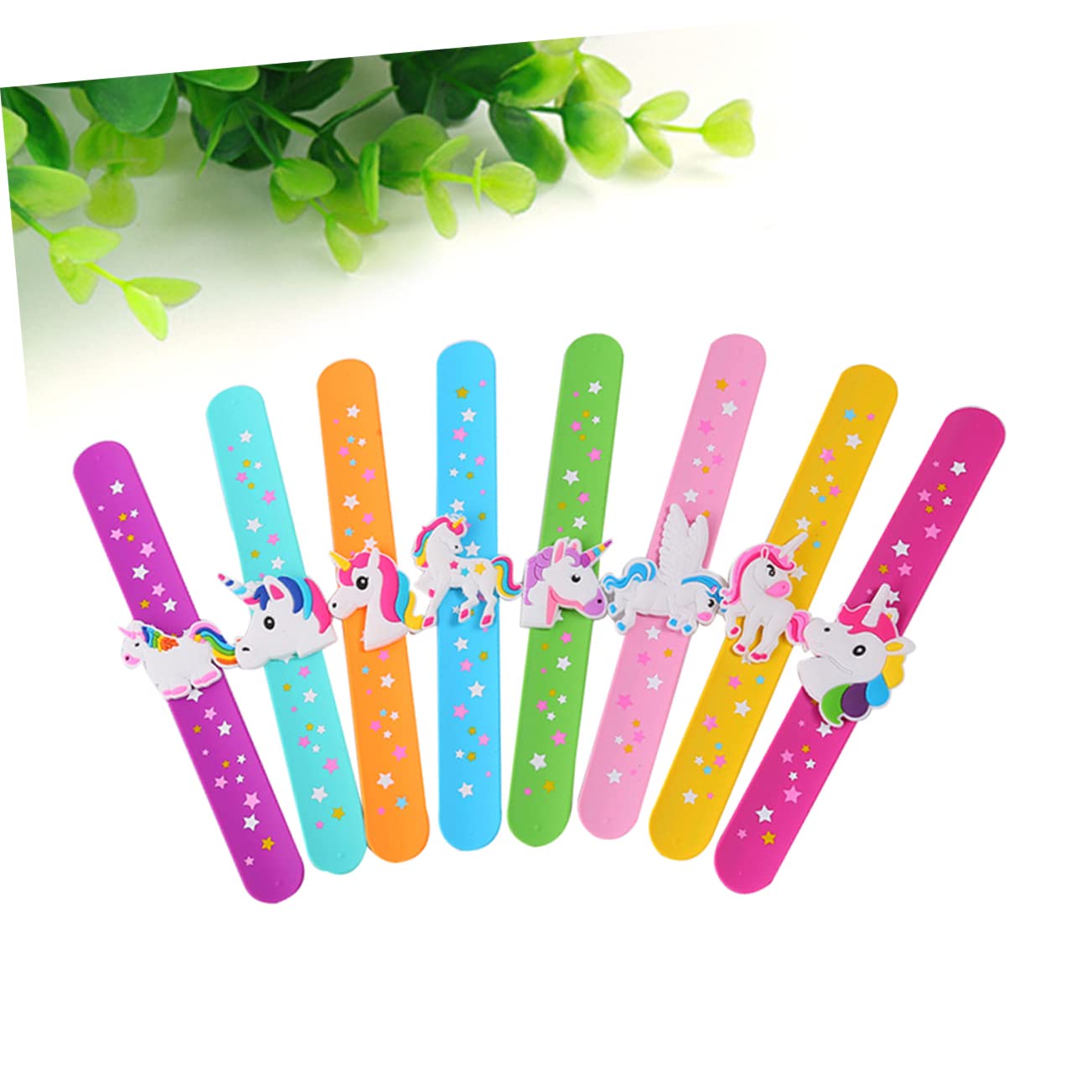 Braccialetti Slap Unicorno 12 Pezzi in Silicone per Ragazzo Ragazza