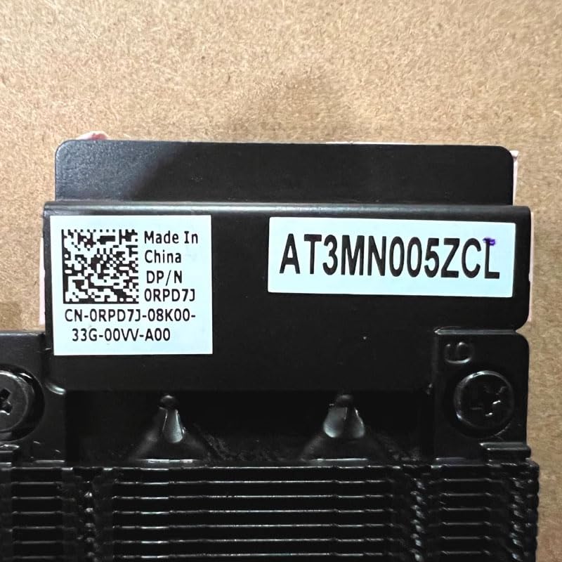 0RPD7J RPD7J New for Precision 7770 A5600 M7770 Thermal Module EQ CPU GPU Heatsink with Fan