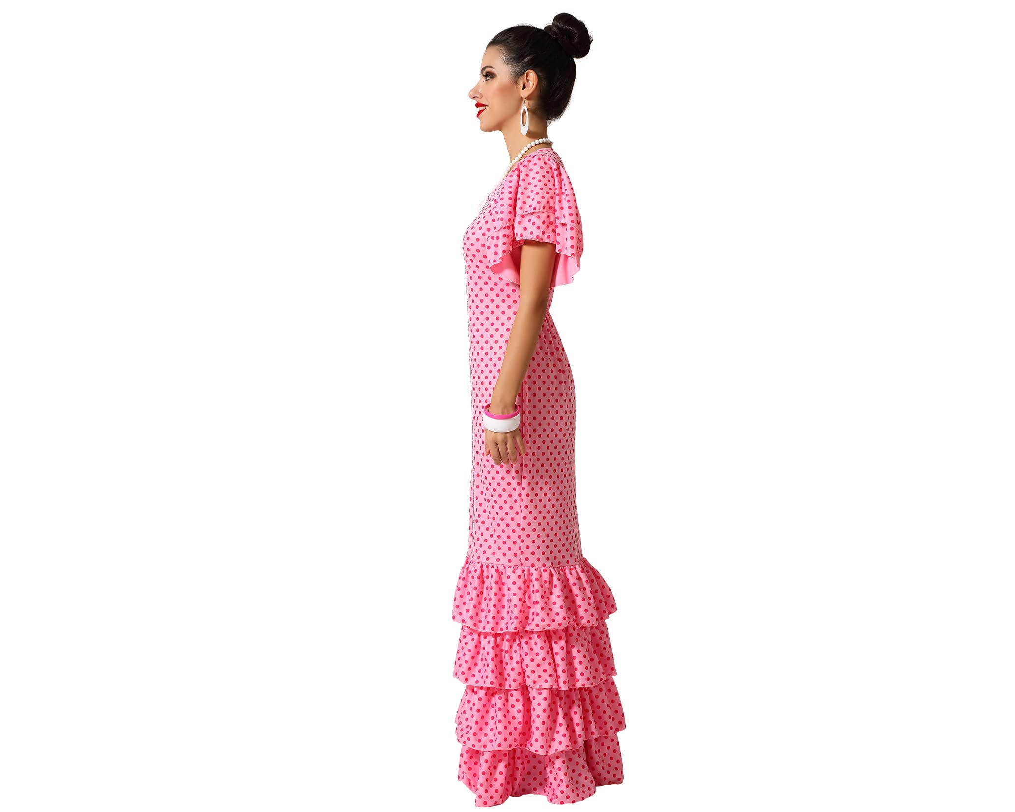 Atosa Costume Ballerina Flamenco Rosa M
