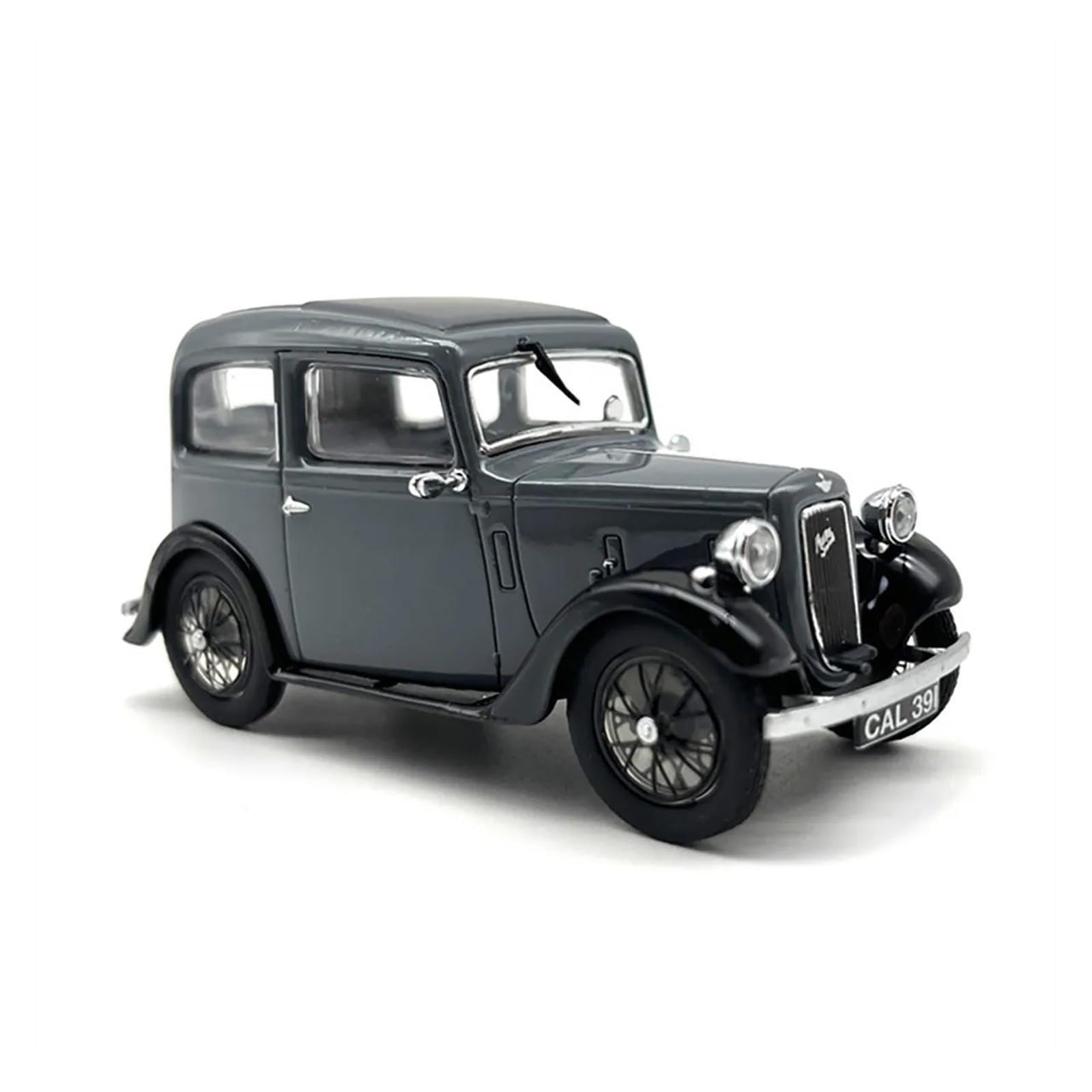 Metallo Scala Replica Ornamento statico retrò in lega per auto d'epoca Austin in scala 1 43 Hobby Veicoli Giochi Set
