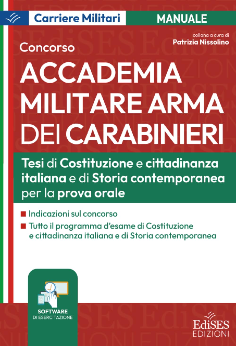 Concorso Accademia Carabinieri - Tesi di Costituzione e cittadinanza italiana e di Storia contemporanea per la prova orale
