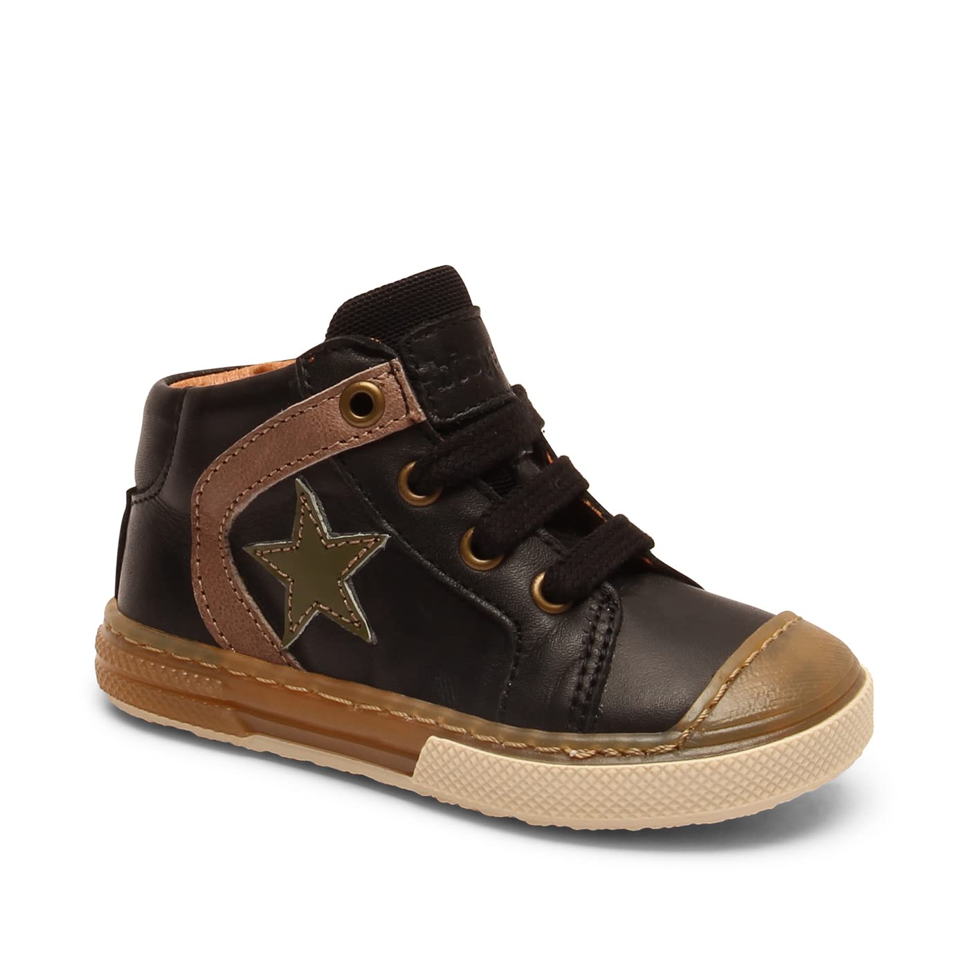 Bisgaard Boys' Holger Trainers, Black, 4.5 UK Child