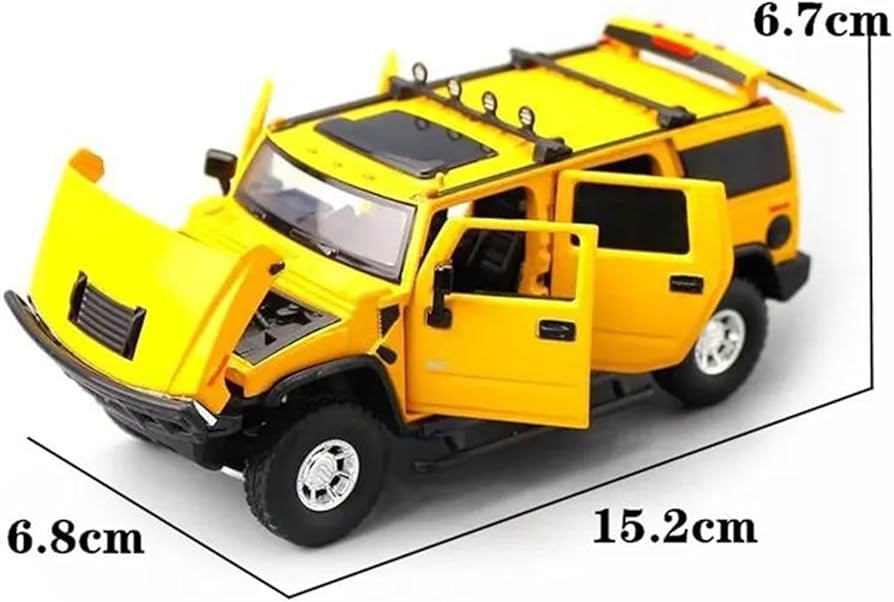 Amazon | 1:32 ハマーH2に最適 オフロードスケール合金 SUV モデルカー