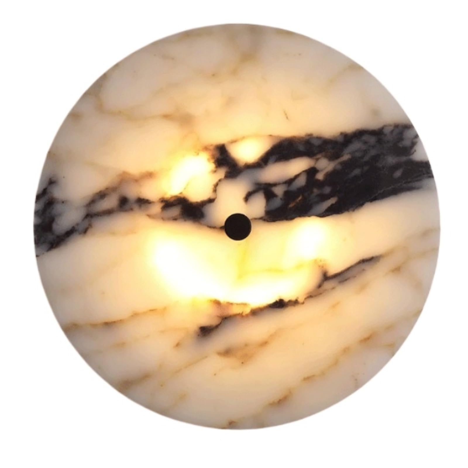 FEITENGDA Round Wall Lamp Contemporary Wall Sconce