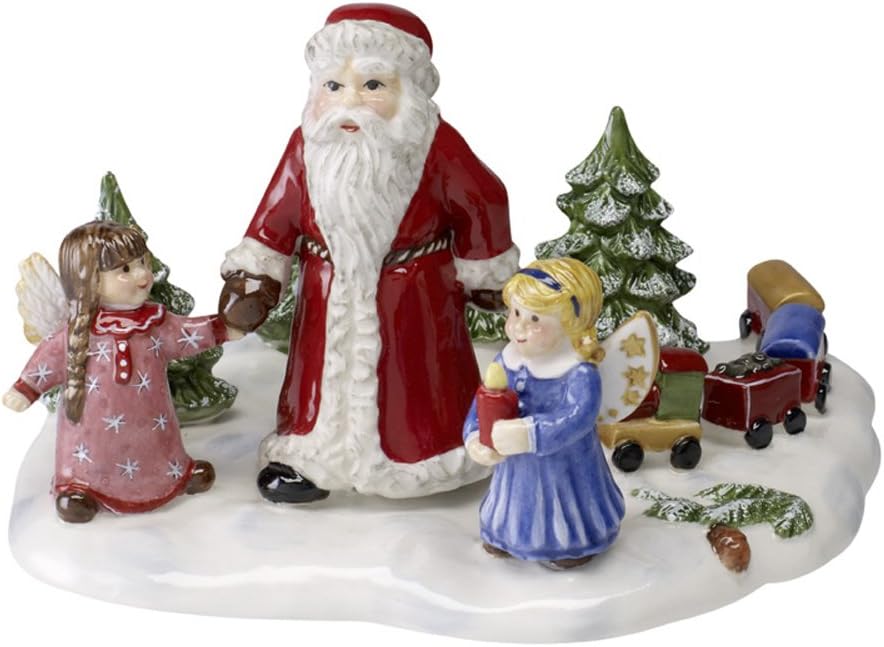 Villeroy & Boch Nostalgic Village Santa With Train Home