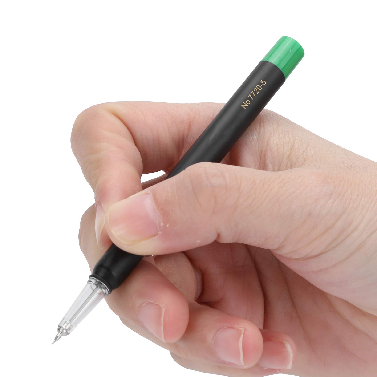 Hidyliu Pluma de Pasador de Aceite, Herramienta de Engrasador Automático para Relojeros, Engrasador Lubricante de Reloj Ligero para Reparación de Relojes (7720-5)