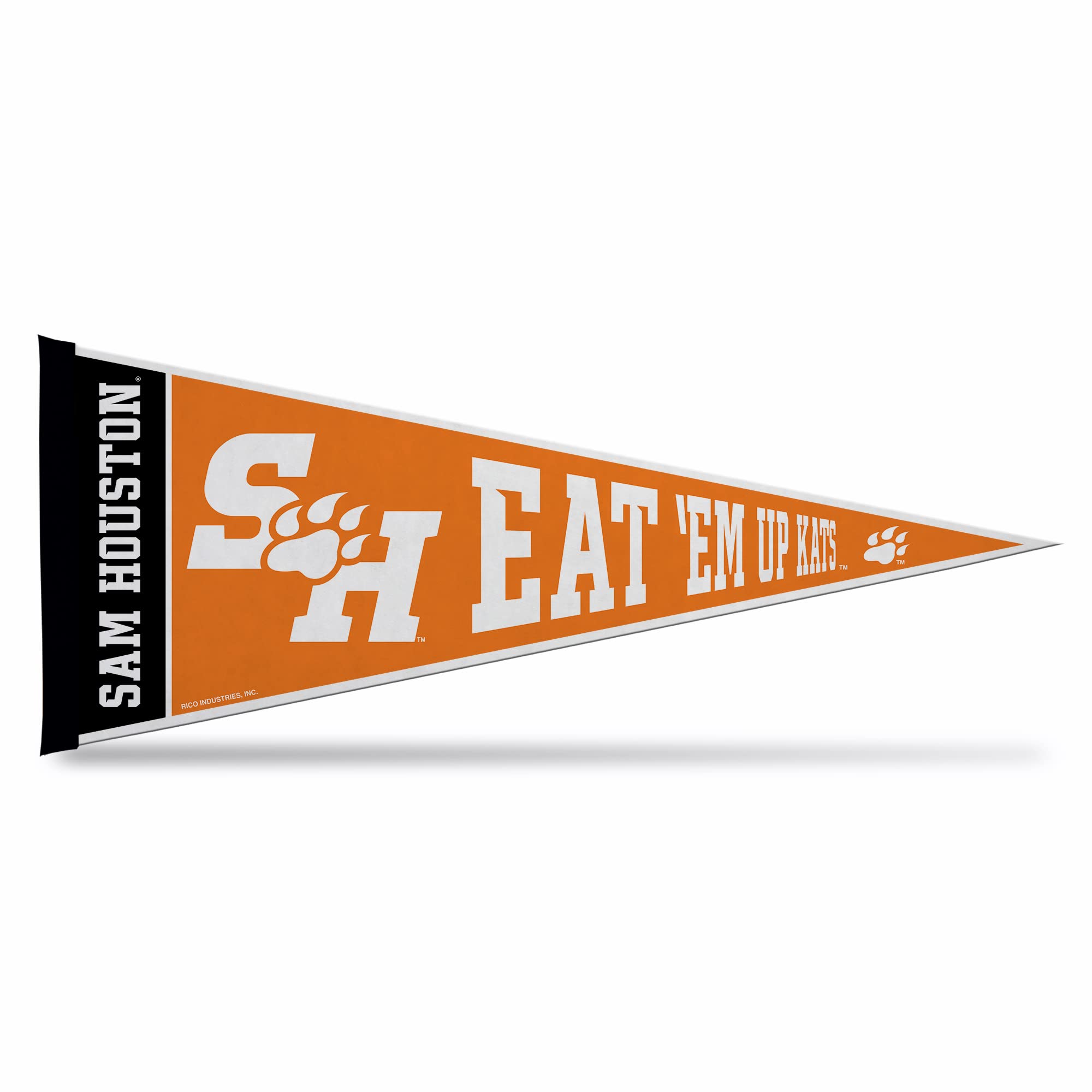 Rico Industries NCAA Exclusive 12" x 30" Felt Wall Décor Pennant - Great for Home/Bed Room/Man Cave Décor