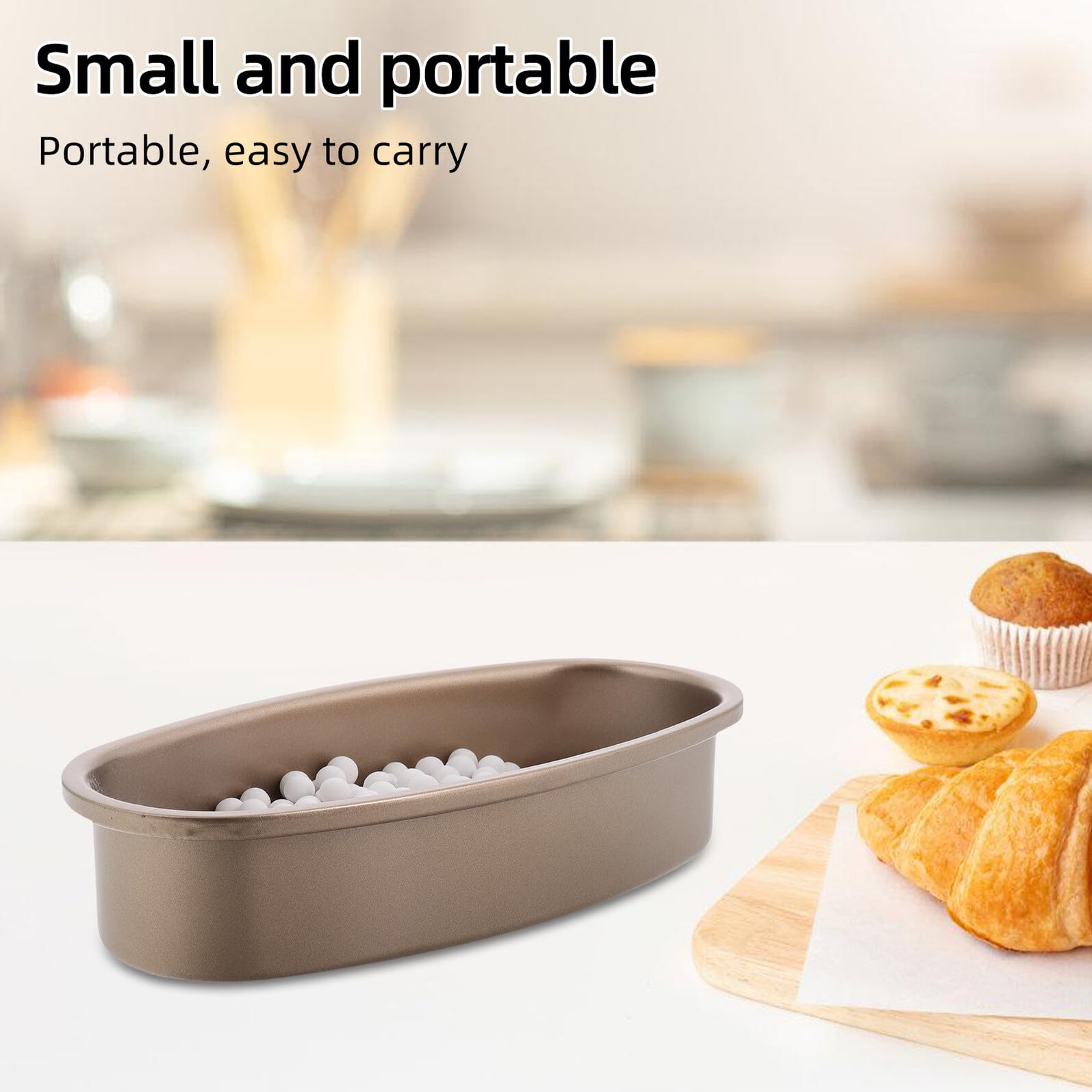 TOYANDONA Piedra para Horno de Cerámica Beige Resistente a Altas Temperaturas para Tartas y Masas, Diseño Versátil para Uso en Horno Doméstico y Repostería