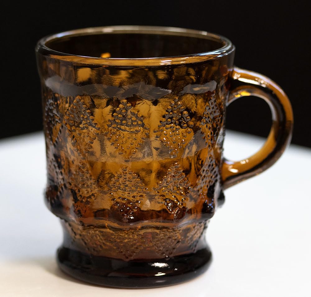 アメリカ製 ファイヤーキング キンバリー アンバー マグカップ