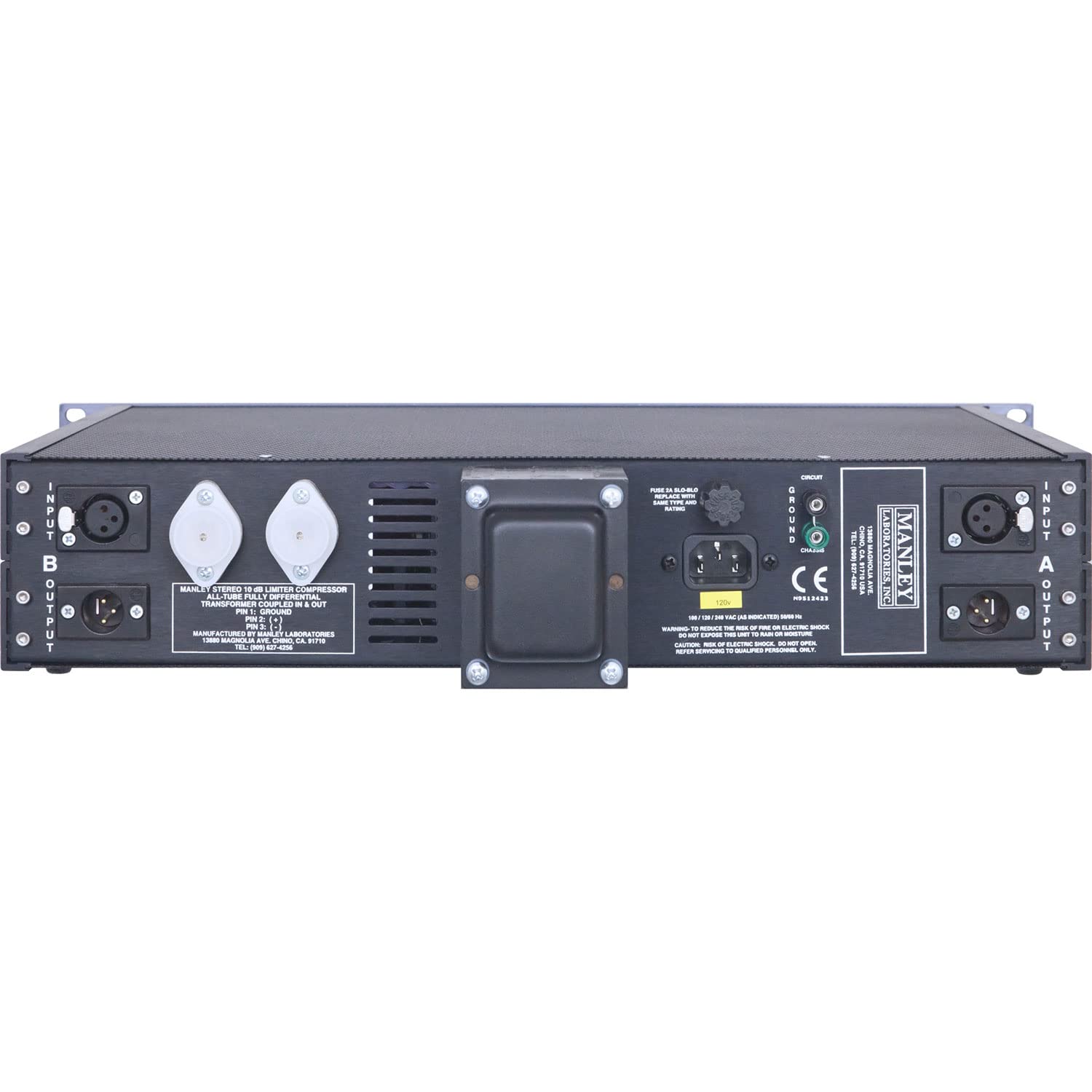 Amazon.com: Manley Stereo Variable Mu® Limiter Compressor with HP