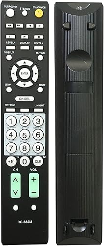 Nuevo control remoto universal RC-682M apto para receptor de audiovideo Onkyo HT-R340 HT-R530 HT-R540 HT-R550 HT-SR600 HT-SR800 TX-SR505 TX-SR604