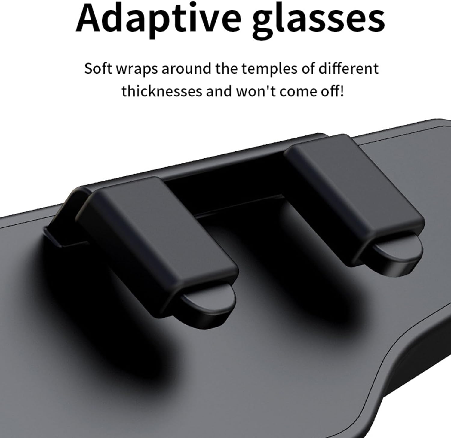 Diyeeni Bluetooth Glasses Headphones, Open Ear Wireless Headphones with Bone Conduction Technology, for Sports and Driving, 8H Battery Life, Bluetooth 5.3, Adjustable Fit, Universal