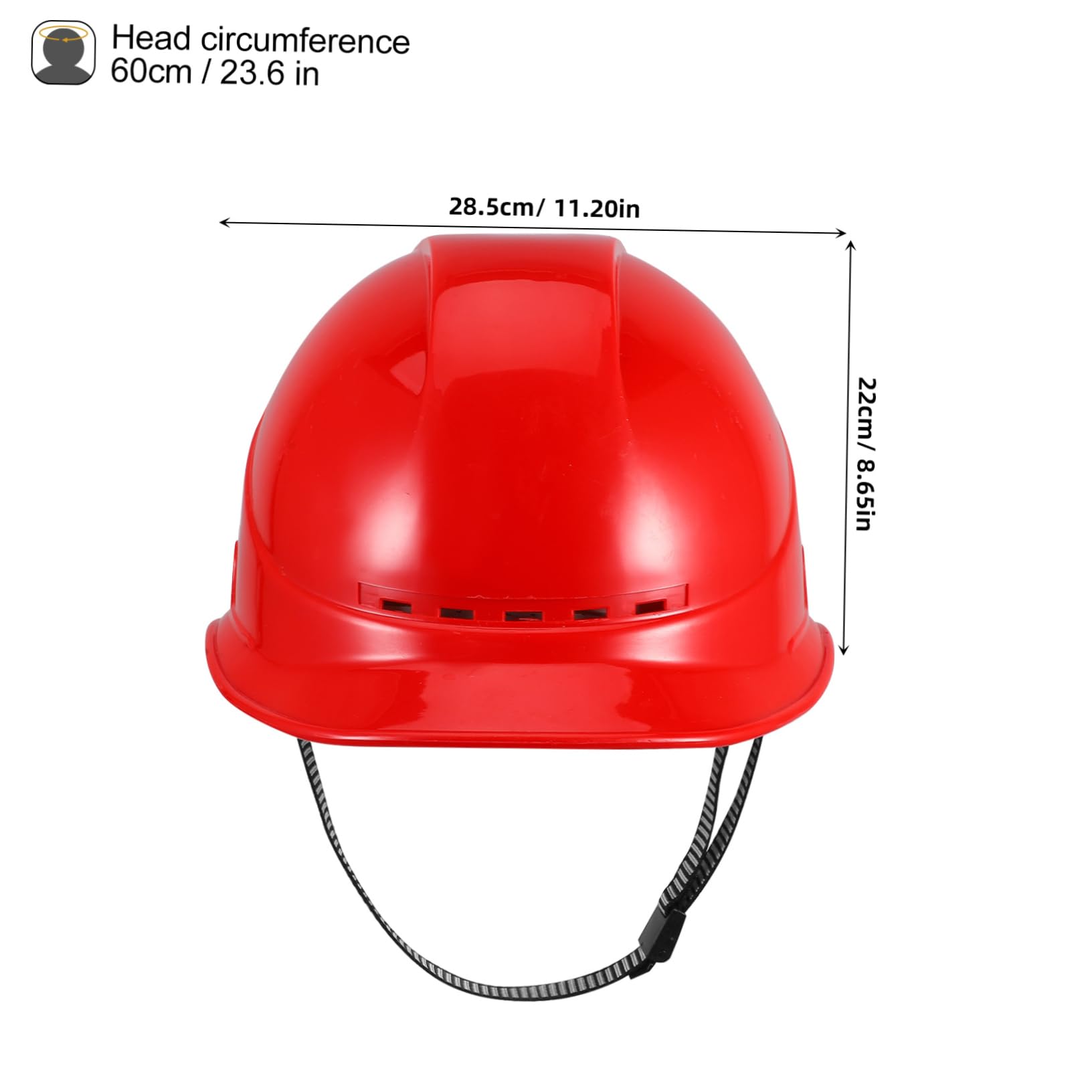 Lurrose casco Cappello antitrauma ventilato protezione cappello duro raffreddamento Uomini lavoro cappelli da costruzione cappuccio protettivo elmetti da costruzione addominali Yellow