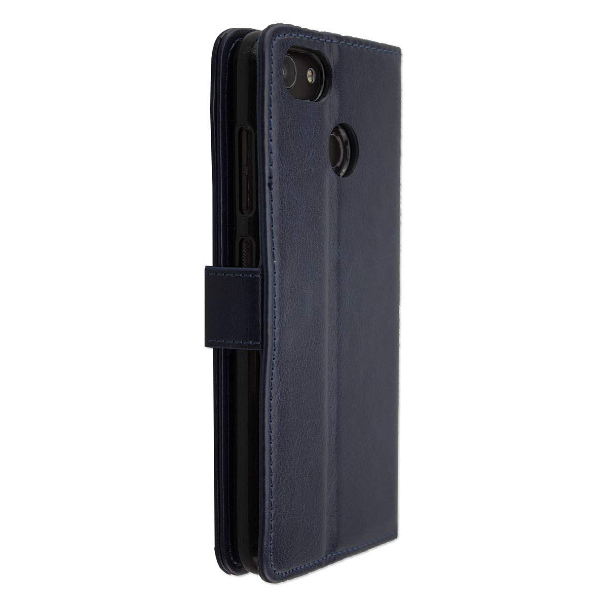 Custodia Caseroxx Bookstyle Per Gigaset GS280 – Colore Azzurro, Finta Pelle Con Porta Carte E Supporto