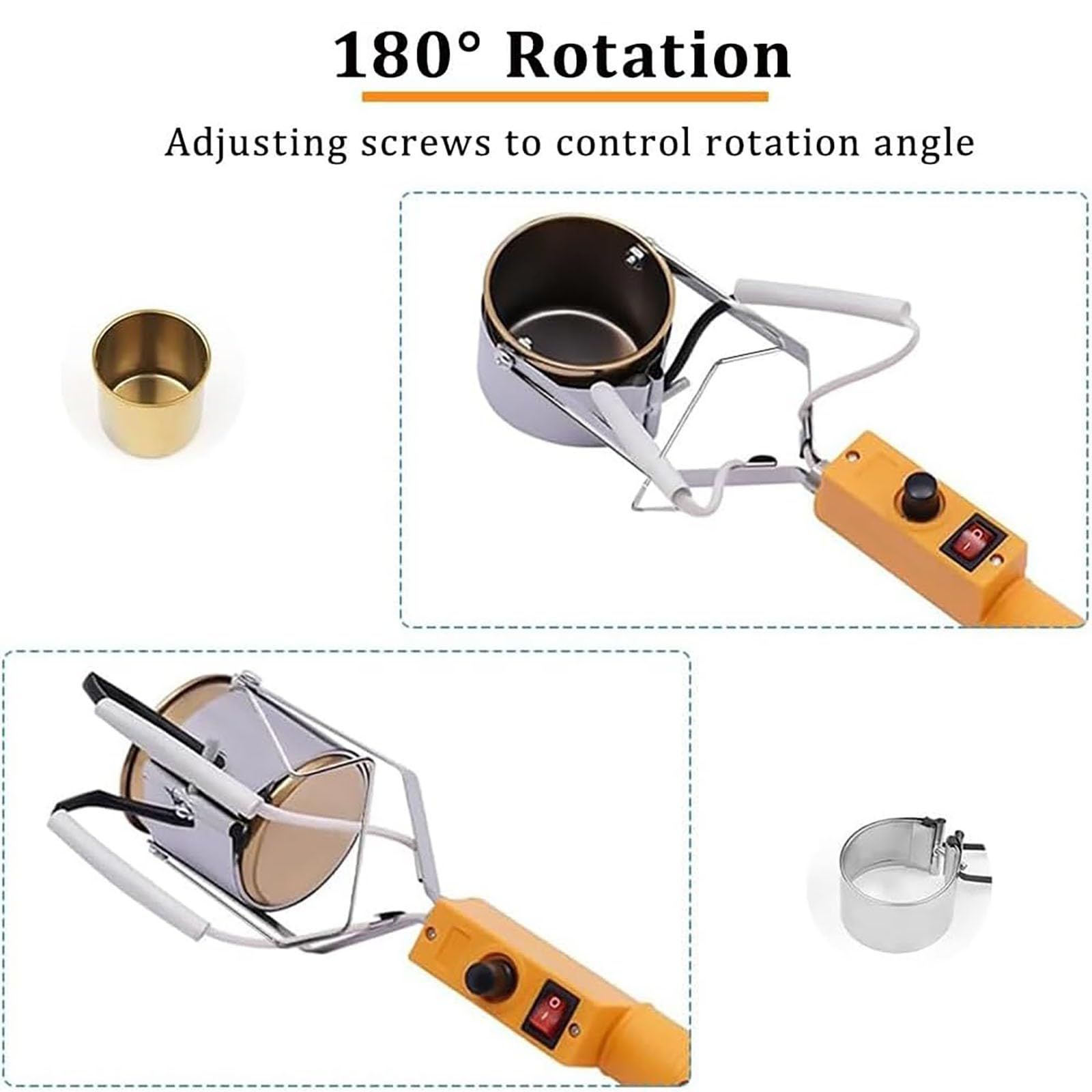 Horno Fusorio Eléctrico De Temperatura Ajustable 150-450 ℃