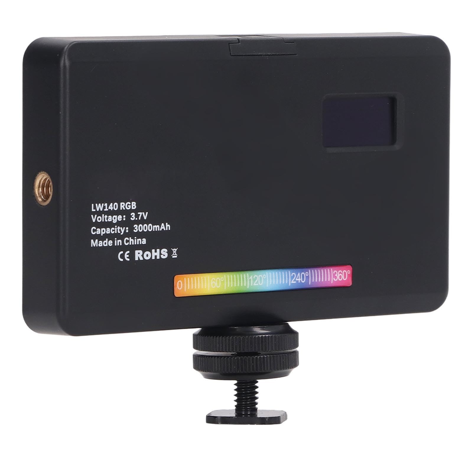 Luci Video RGB Luce per Fotocamera a Colori Illuminazione Fotografica Portatile a Colori 3000mAh Ricaricabile 2500K-9000K Dimmerabile, 26 modalità Scena per Riprese Professionali