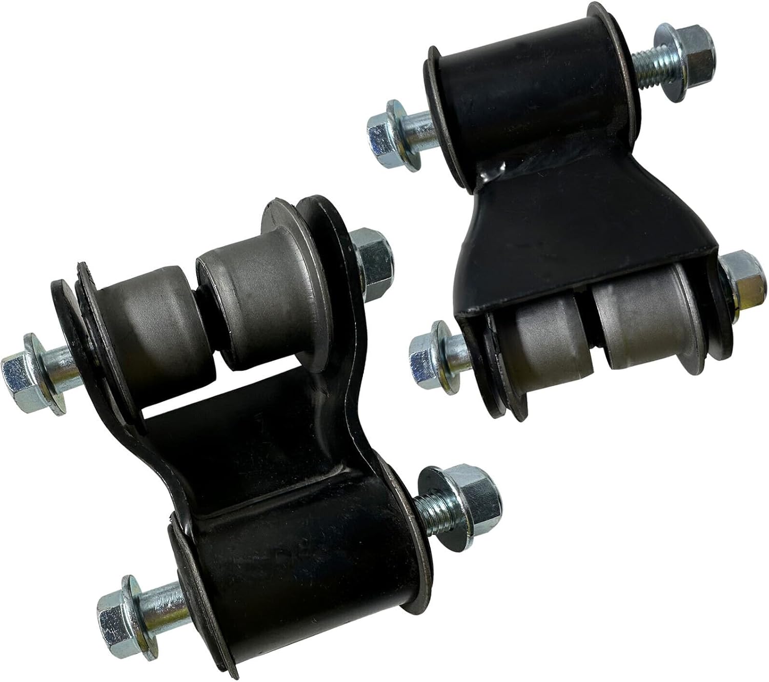 Pair Leaf Spring Shackle Rear 722-041 Compatible with 2005-2016 2017 2018 Toyota Tacoma