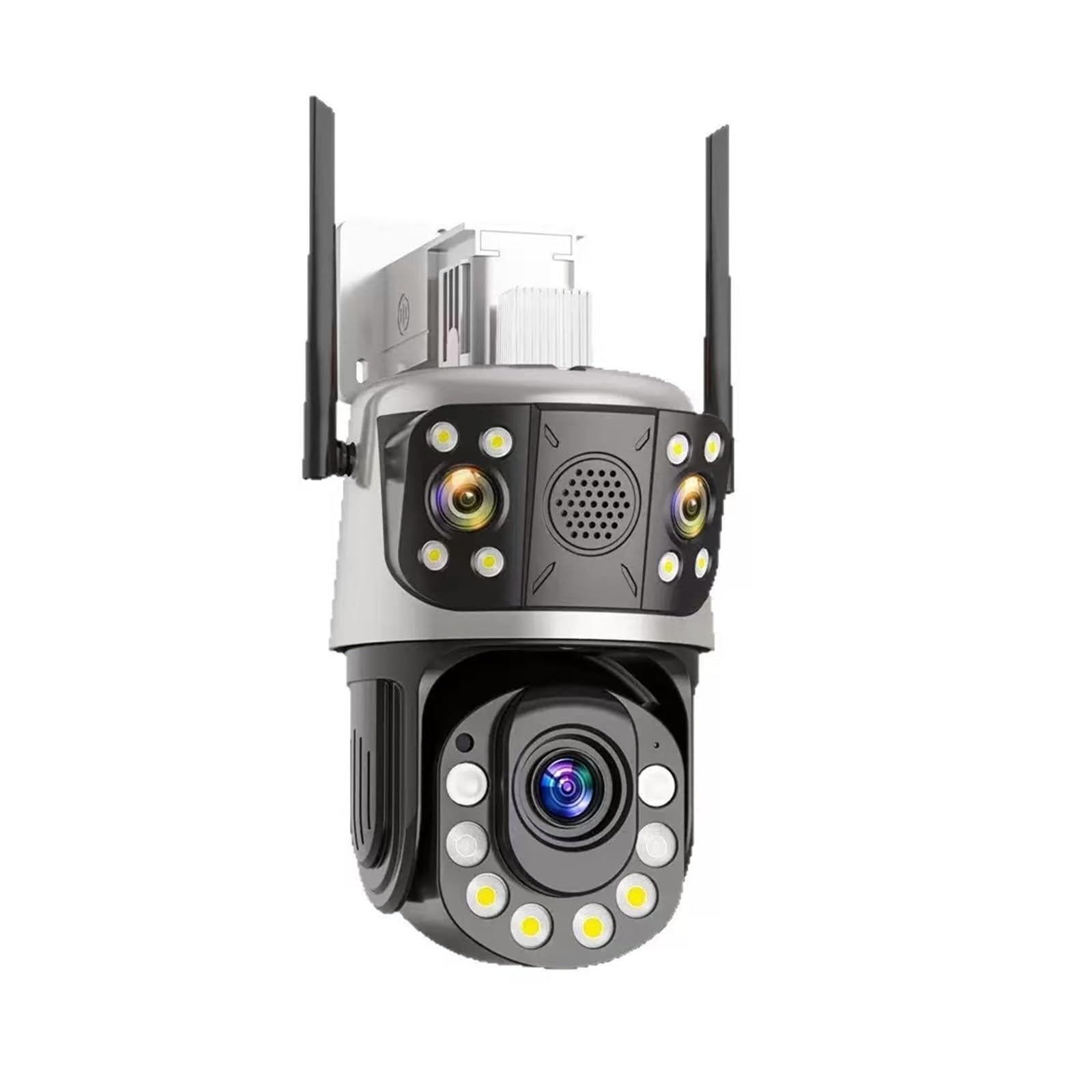 Telecamera di sicurezza WiFi esterna PTZ da 8 MP 360°