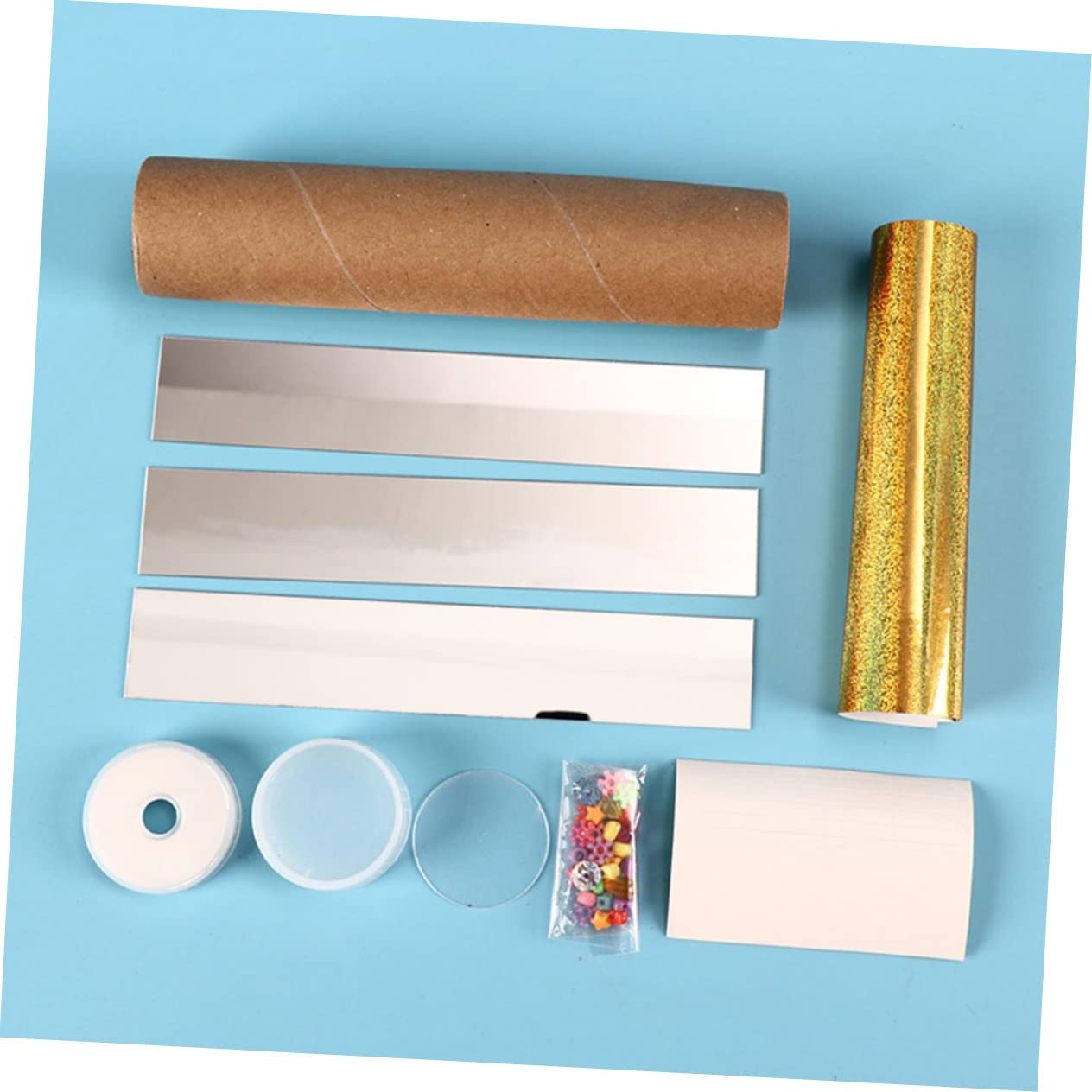 BESTonZON 2pcs Boys and Girls Kaleidoscope Toys Educational Toy Funny DIY Playthings for Boys Girls Safe Paper Hand-Eye Coordination Development Random