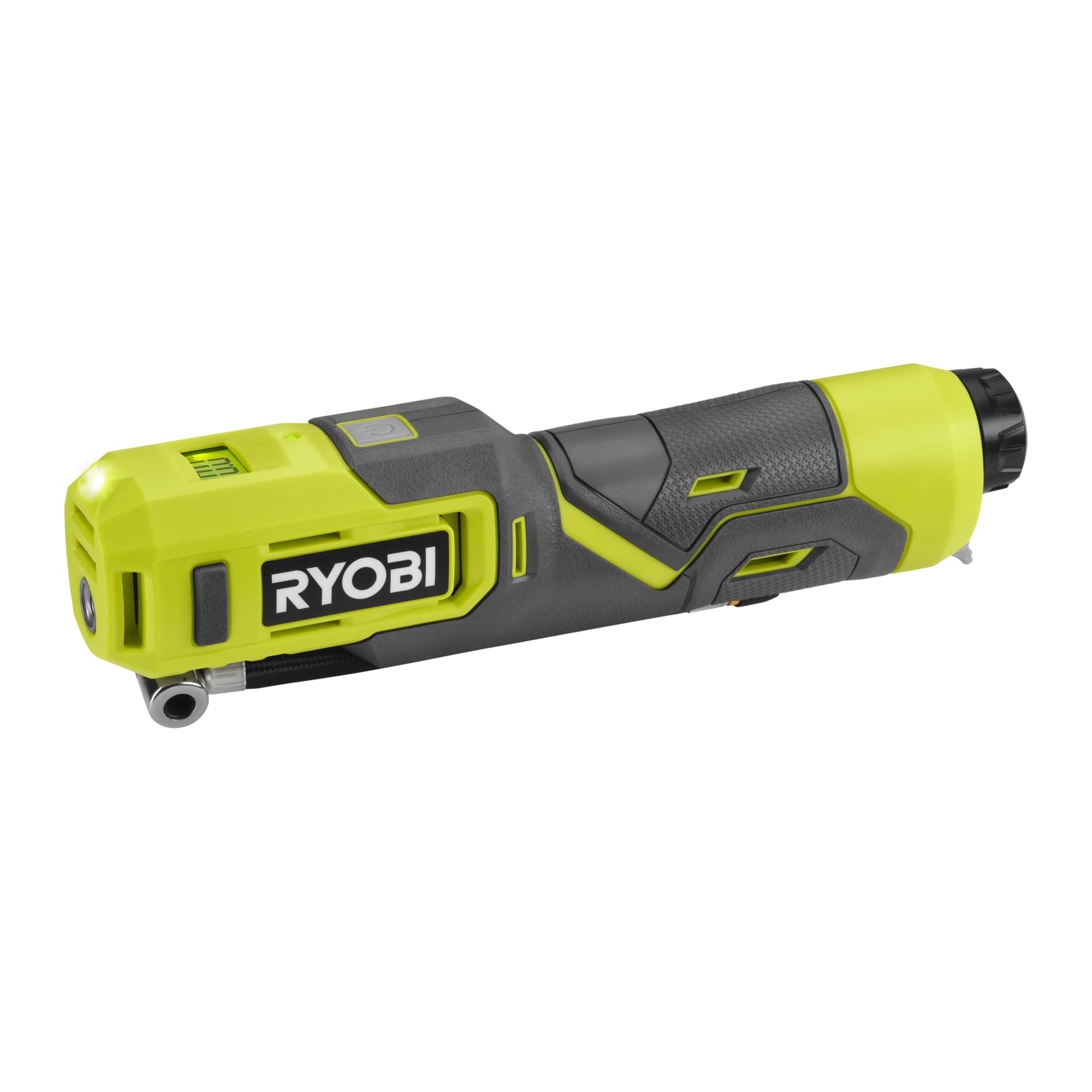 RYOBI - Gonfleur Haute Pression 4V USB Lithium - RI4-​0 - Pneus Vélo, Ballons, Compact, Digital