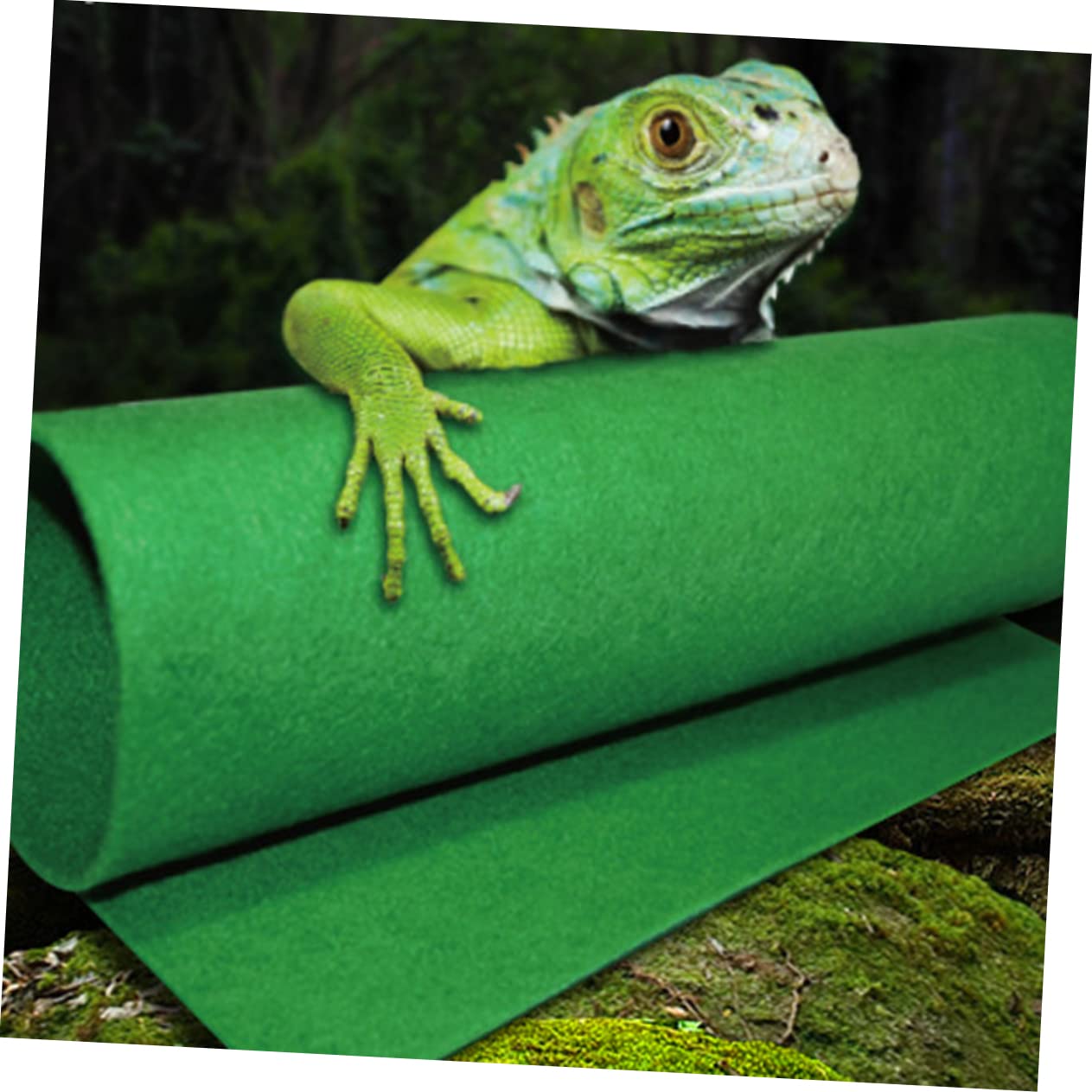 Parliky Small Reptile Sleeping Pad Warm Waterproof Sturdy Mat for Tortoises Lizards