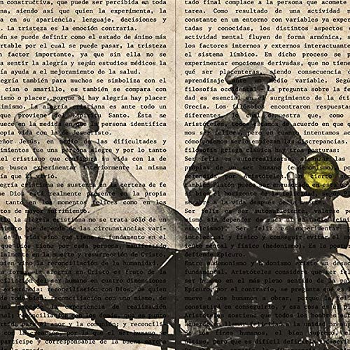 Nacnic Poster Sidecar. Fogli definizioni Veicoli