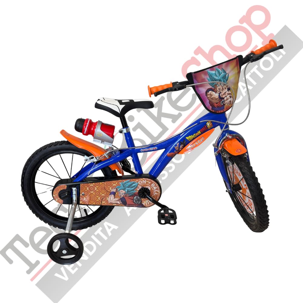Bici per Bambino Bicicletta Dino Bikes Dragon Ball Taglia 12" - 14" - 16"
