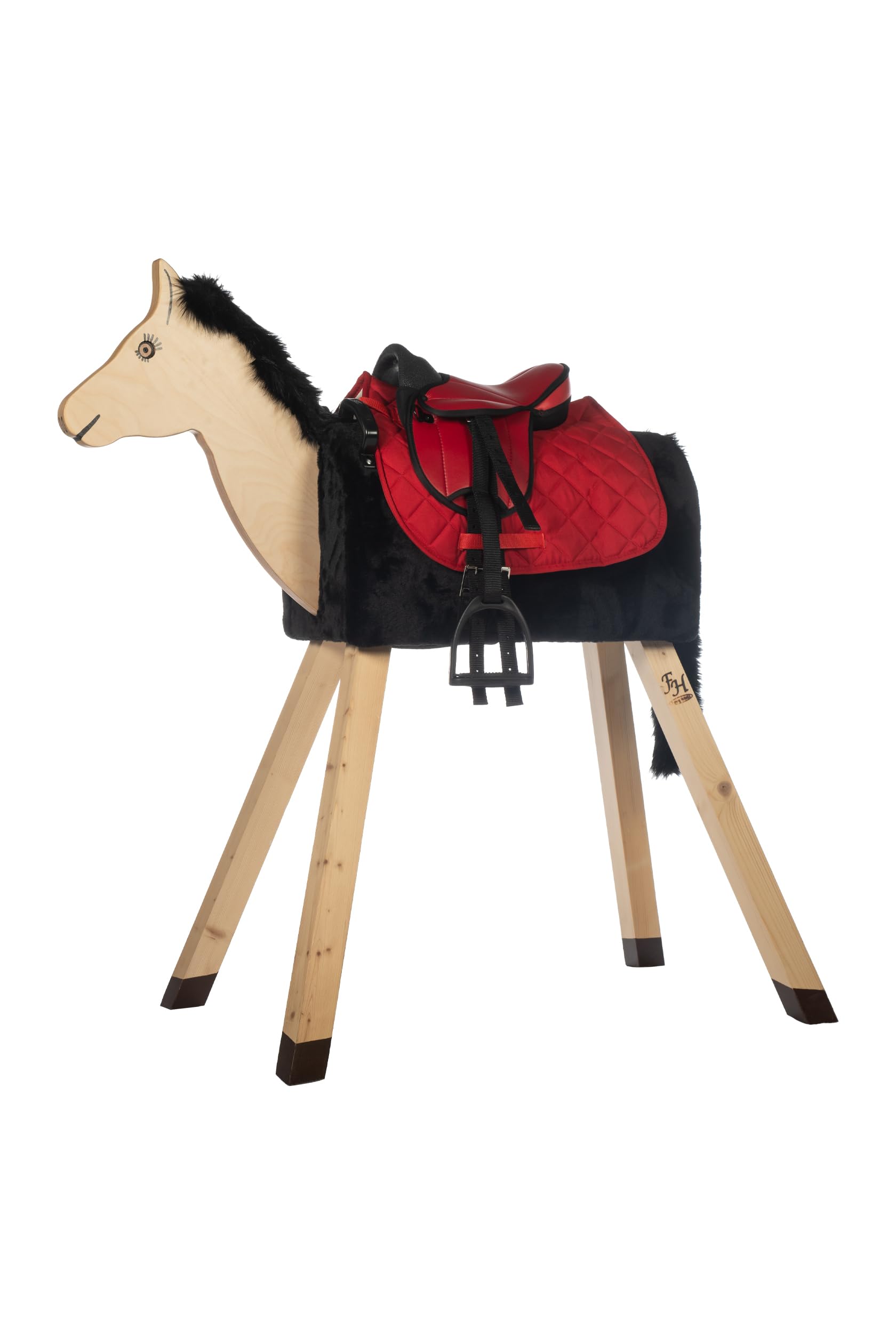 HKM Set Equestrian Saddles Rot One Size