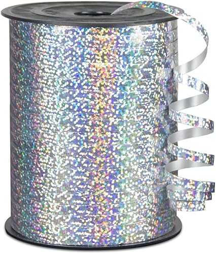 Miniatura 20 de KMER LIFE Cinta rizadora azul brillante de alta calidad, 1/5 pulgadas de ancho x 500 yardas, cintas rizadoras navideñas para envolver regalos