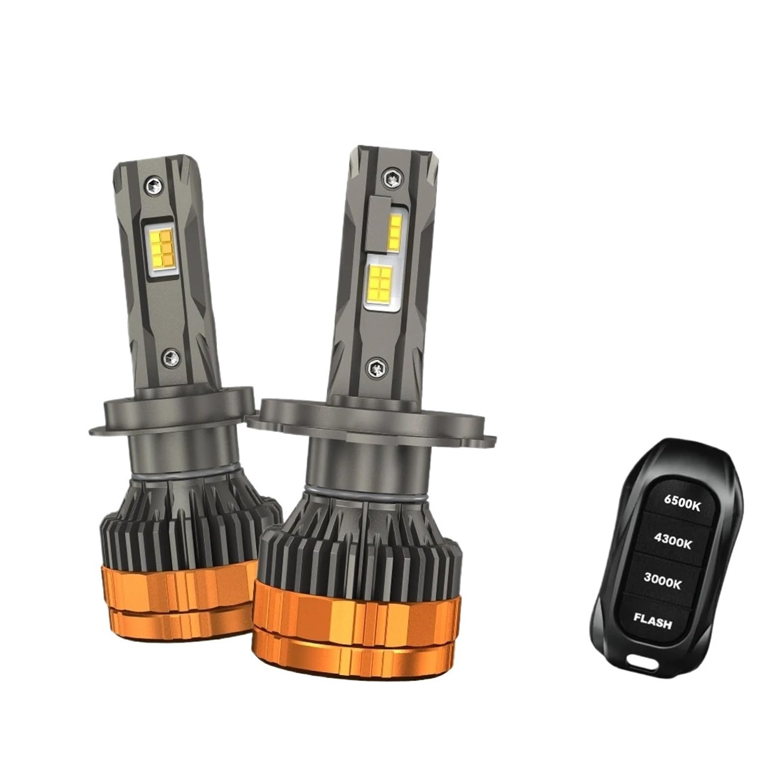 Reflektor LED Reflektory LED 8800W H4 H1 H7 H11 Reflektor dalekosiężny | 9005 HB3 9006 HB4 6500K 4300K ​​3000K Pilot 4 tryby Światła samochodowe 12V 24V