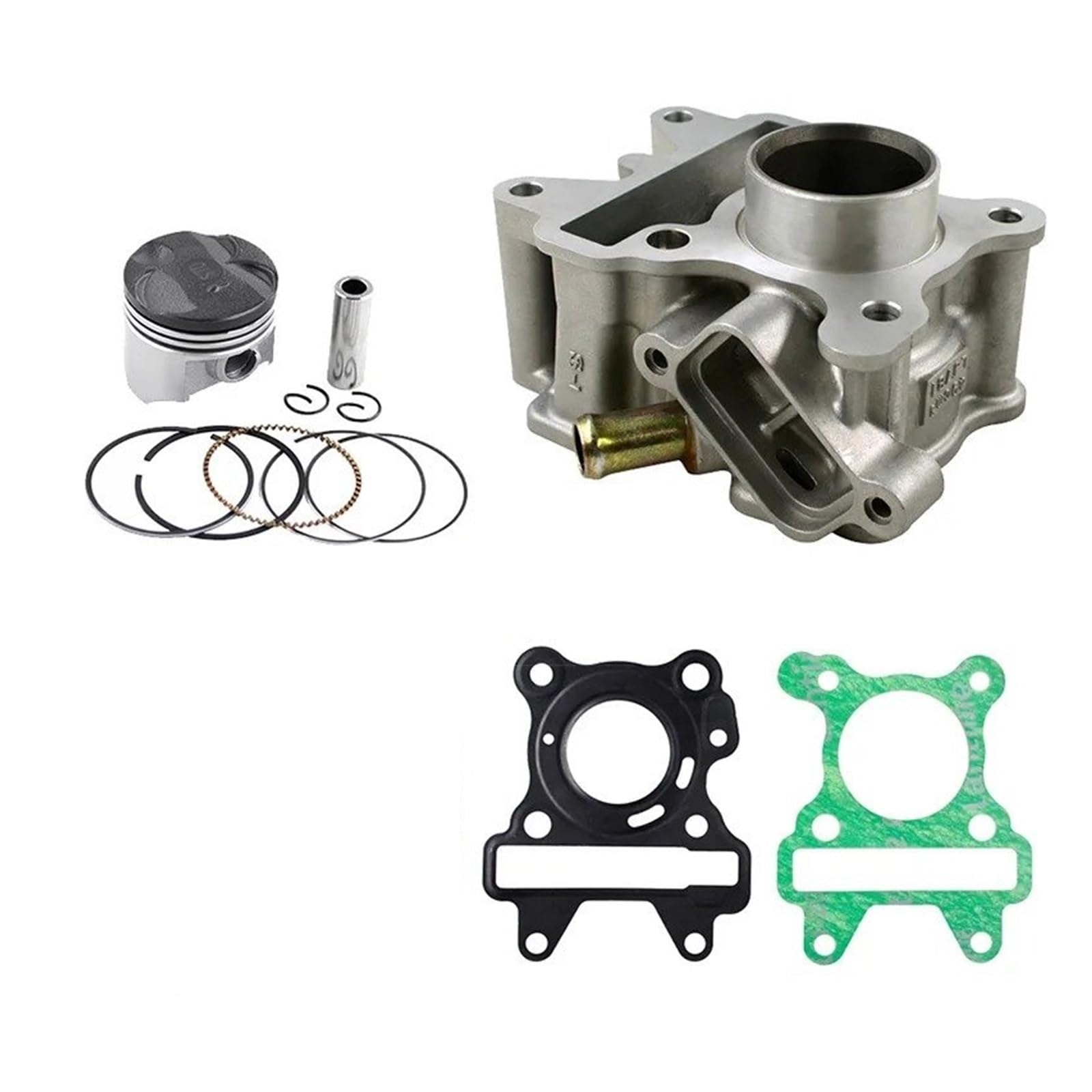 Per XC50D XC50H XC50R BX50S BX50N NS50F CE50D CE50ZR Moto 38 Millimetri Cilindro Pistone Testa Guarnizione Filtro Carburante Tubo Dell'olio Kit Gruppo Termico Cilindro