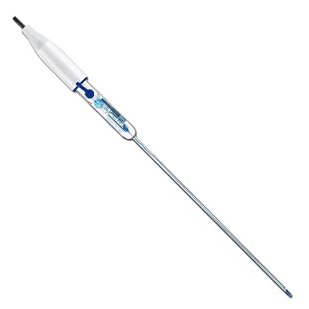 Apera Instruments LabSen 241-180 Glass-Body Micro pH Electrode for NMR Tubes, BNC Connector