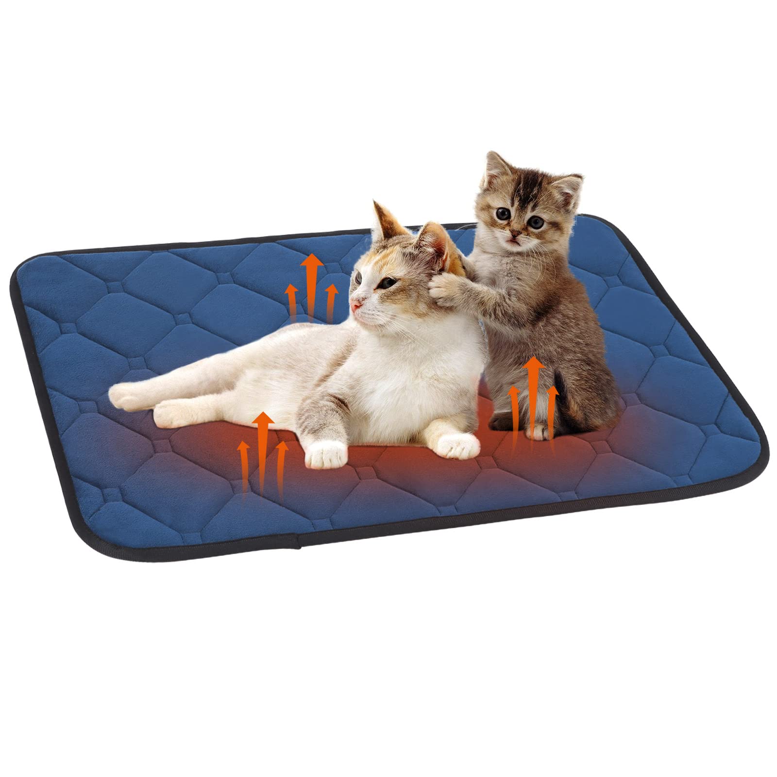 Tappetino Autoriscaldante PiuPet Per Gatti - 60x45 Cm, Bianco, Senza Elettricità - Foto 11