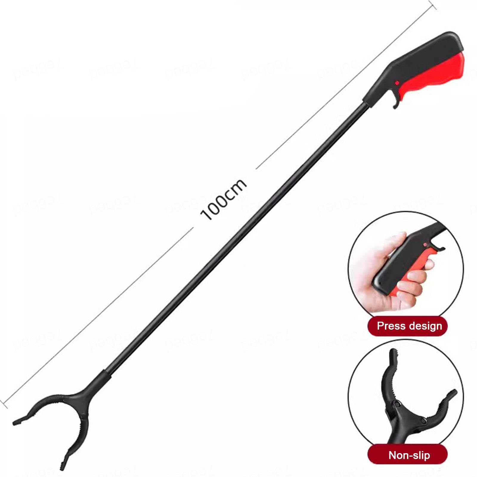 Reacher Grabber Tool Pick Up Stick para Ancianos, Herramienta de Agarre Resistente para Limpieza Al Aire Libre y Recogida de Basura, Extensión de Brazo, Paquete de 2,100cm